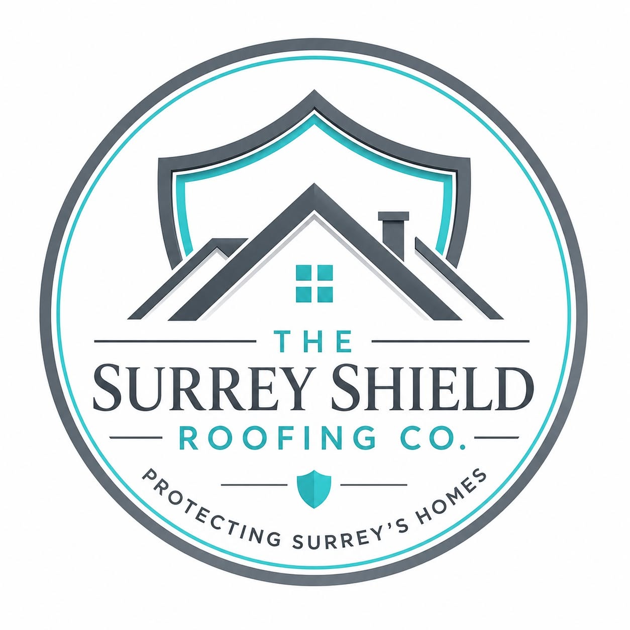 The Surrey Shield Roofing Co logo
